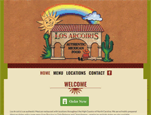 Tablet Screenshot of losarcoiris.com